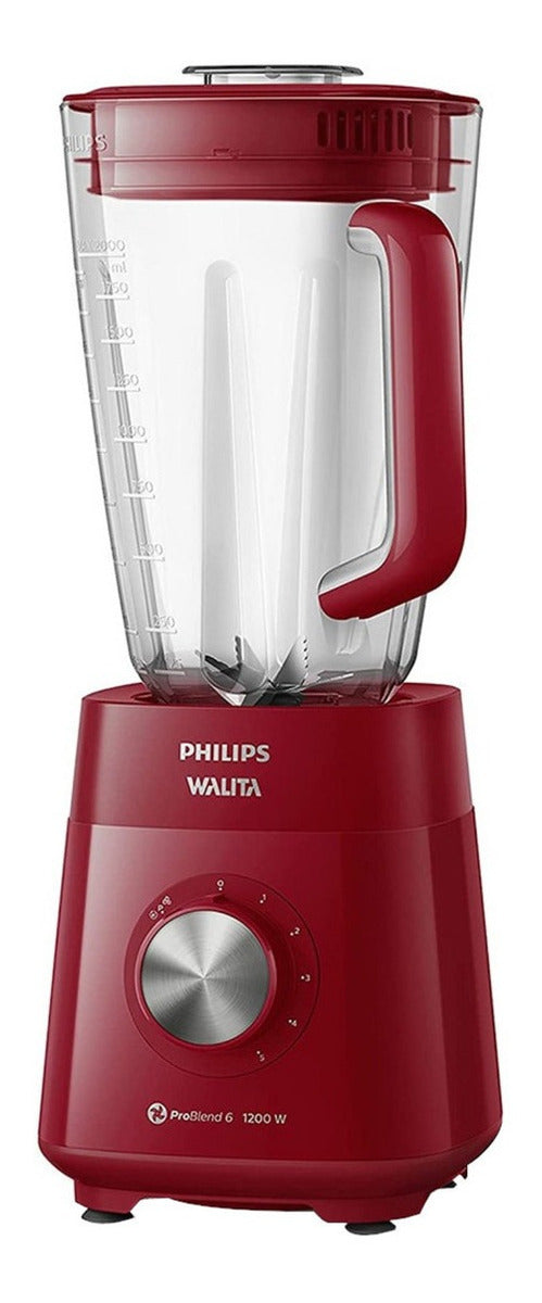 Liquidificador Série 5000 Philips Walita 1200w Ri2240 110v Cor Vermelho