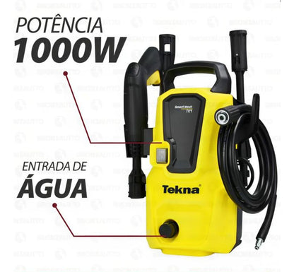 Lavadora De Alta Pressão C/ Jato Vap Regulável Hlx1600 Tekna