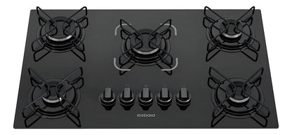 Cooktop Itatiaia 5 Bocas Essencial Preto - Bivolt 127V/220V