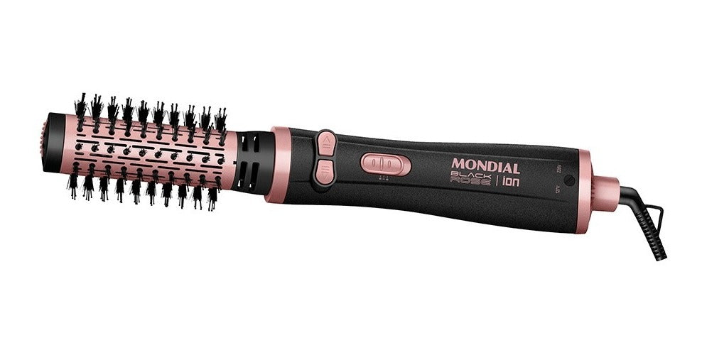 Escova Rotativa Seca Alisa E Modela Anti Frizz Profissional