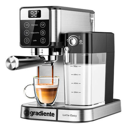 Cafeteira Espresso Latte Easy Inox Touch 110v Gradiente