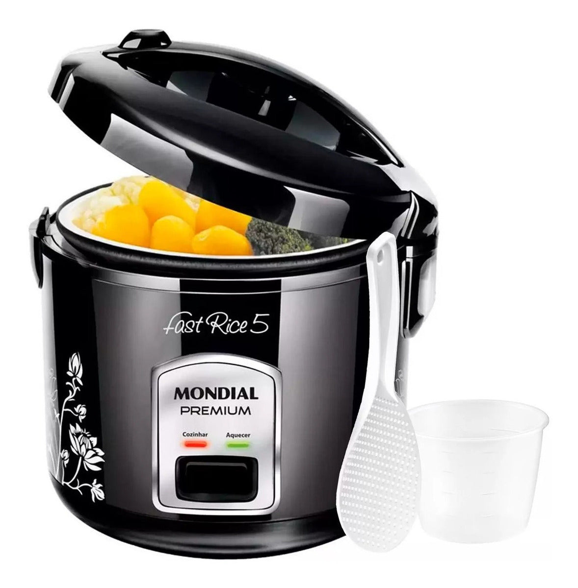 Panela De Arroz Fast Rice 5 Premium Npe-08-5x Mondial Frequência 60HZ 110V