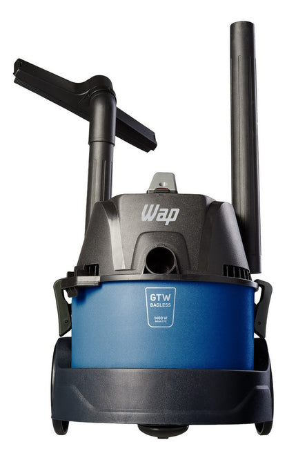 Aspirador de Pó e Água Wap GTW Bagless Potência de 1400w Azul e Preto 110V