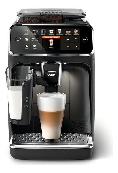 Maquina Expresso Cafeteira Philips Walita Automatica Com Moedor 12 Bebidas Touch Screen Lattego Elite 5441 Cor Preto 220v