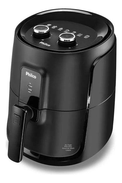 Fritadeira Air Fry Philco PFR15 Gourmet Black Preto