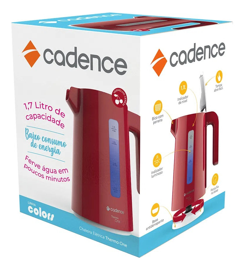 Cadence  Thermo One CEL381 Vermelho CEL381127 1200 W 127v