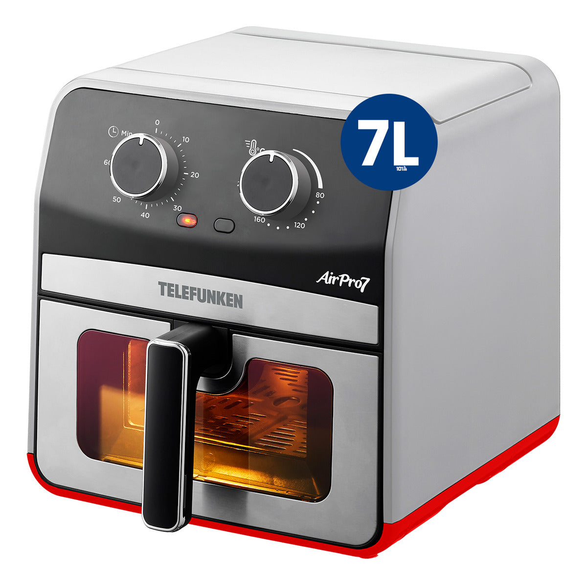 Air Fryer Telefunken Air Pro 7 Fritadeira Sem Óleo 7l 1700w