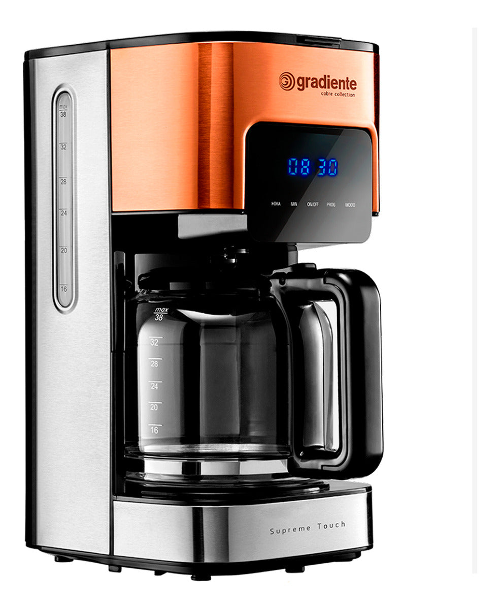 Cafeteira Digital Touch Gradiente 800w E Pipoqueira Oz 127v