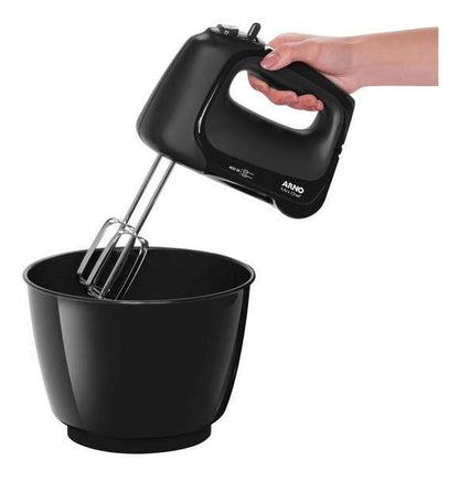 Batedeira Arno Mini Chef Portátil 400w Preto 110V