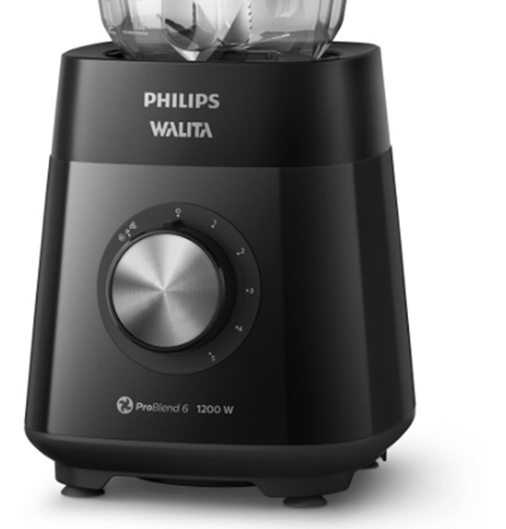 Liquidificador Série 5000 Philips Walita 1200w Ri2240 Jarra San Cor Preto 110v