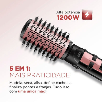 Escova Giratória Kit Profissional Alta Potência 127v Ou 220v