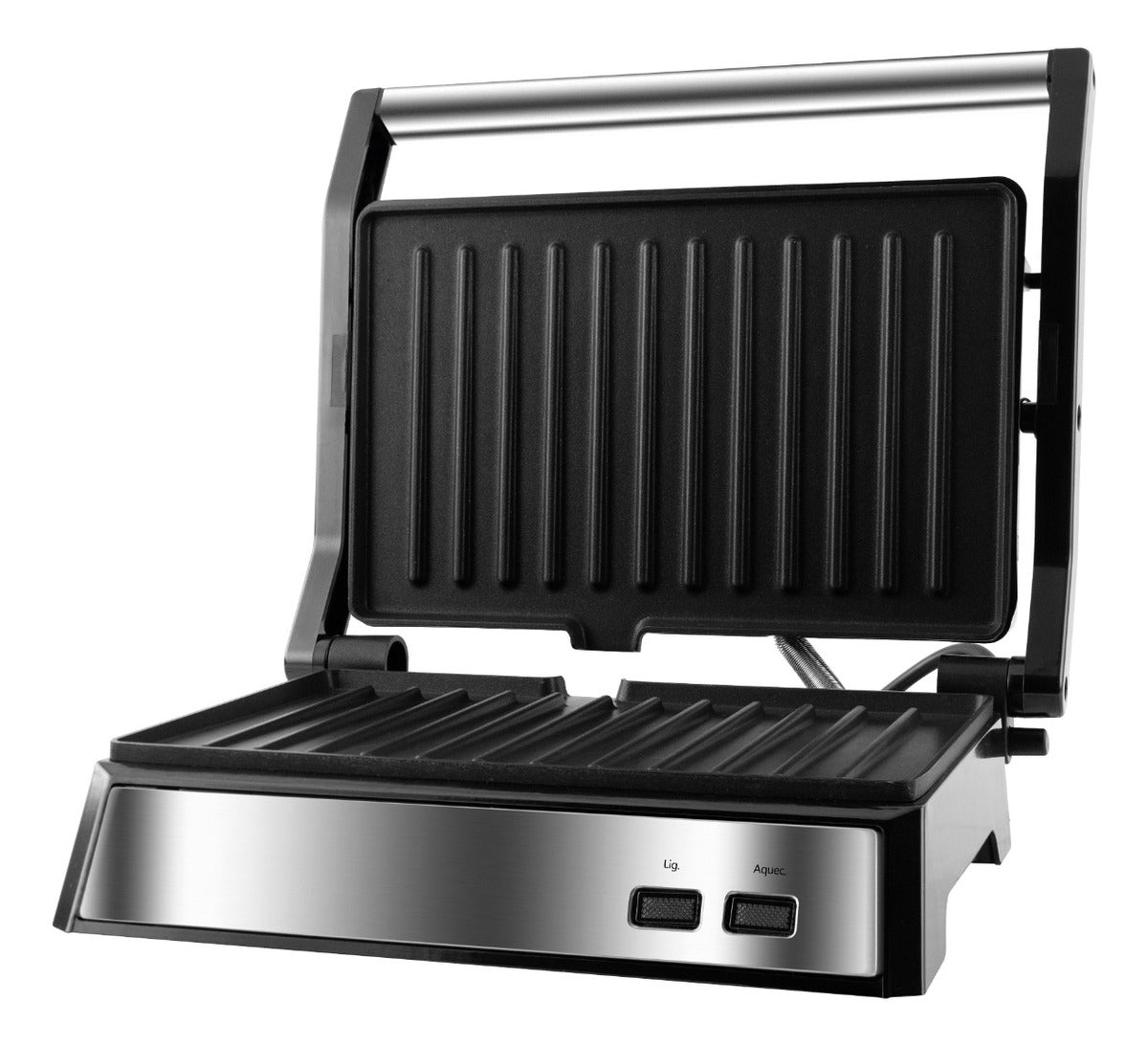 Grill E Sanduicheira PGR21PI Maxx Clean 1000W Cinza Philco 110V