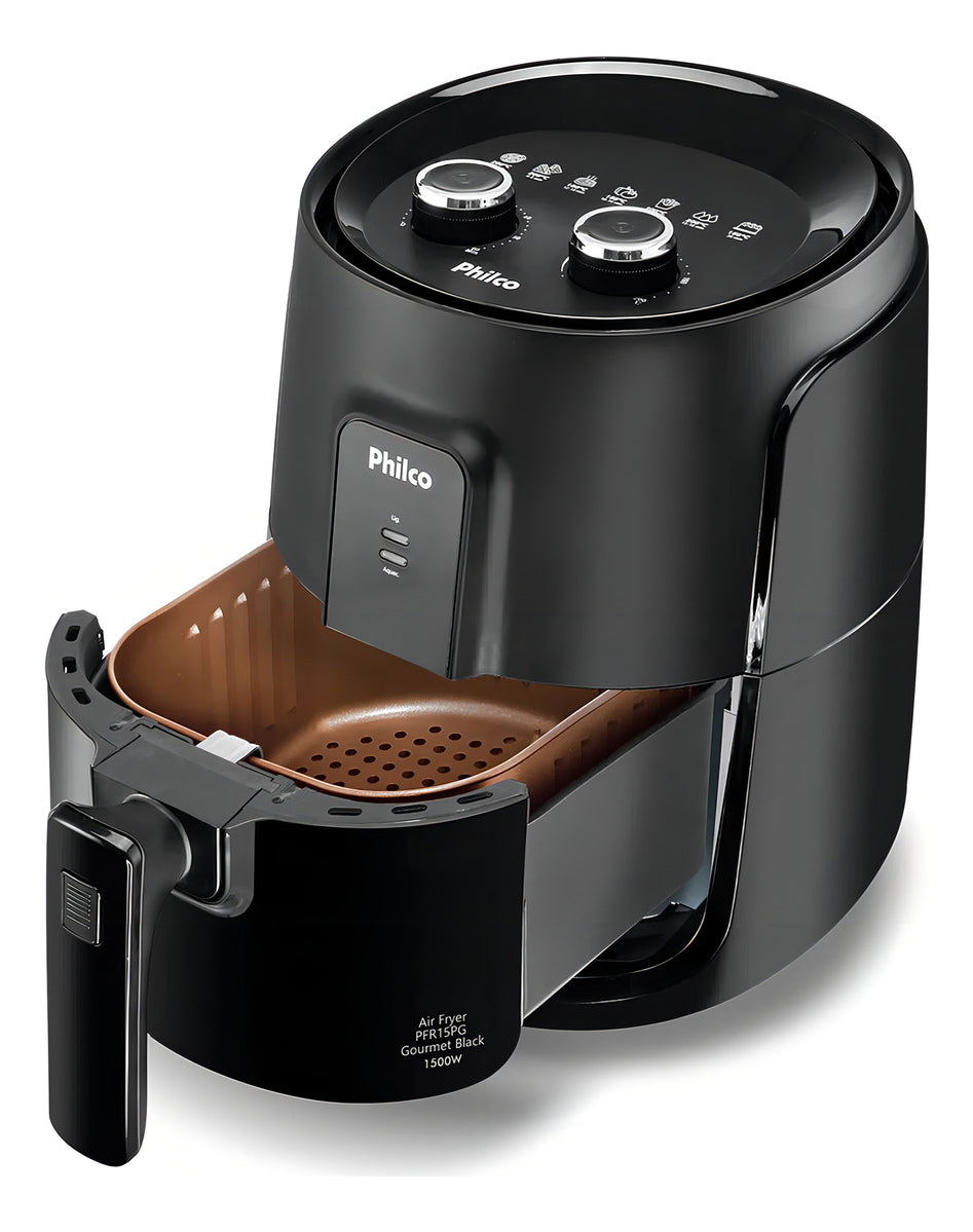 Air fryer Philco Gourmet PFR15PG de 4,4L cor preto 220V