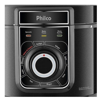 Panela De Pressão Multifuncional Philco Ppp02pi Cor Preto 22