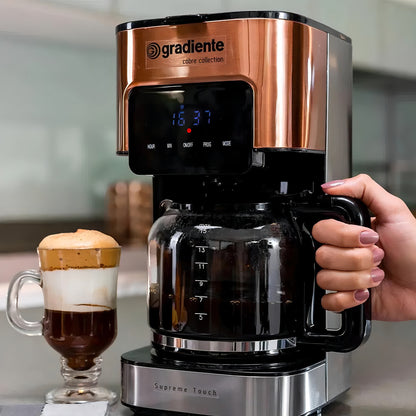 Cafeteira Digital Programável Supreme Touch 800w Gradiente 110V