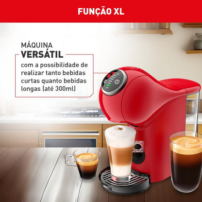 Cafeteira Nescafé Dolce Gusto Genio S Plus Dgs3 Vermelha Cor Vermelho 110V