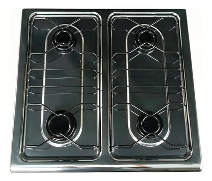 Fogão cooktop gás Braslar Asiático Jr 4 bocas branco