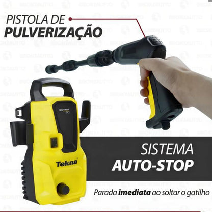 Lavadora De Alta Pressão C/ Jato Vap Regulável Hlx1600 Tekna