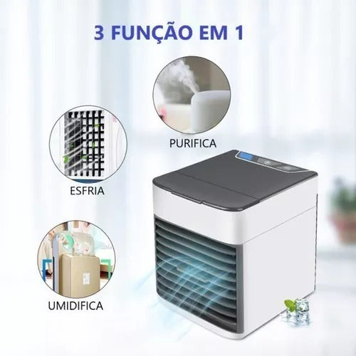 Ar Condicionado Portátil Para Casa E Escritório Cor Branco