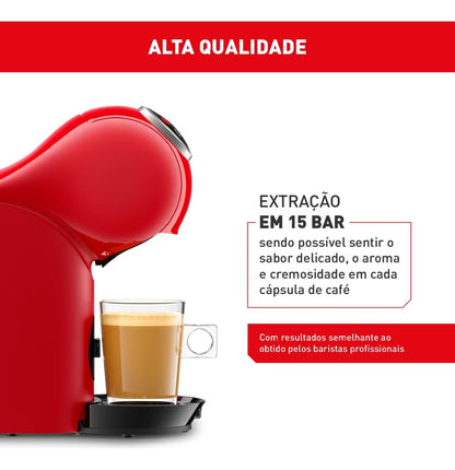 Cafeteira Nescafé Dolce Gusto Genio S Plus Dgs3 Vermelha Cor Vermelho 110V