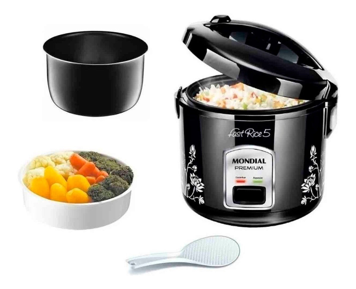 Panela De Arroz Fast Rice 5 Premium Npe-08-5x Mondial Frequência 60HZ 110V