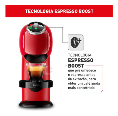 Cafeteira Nescafé Dolce Gusto Genio S Plus Dgs3 Vermelha Cor Vermelho 110V