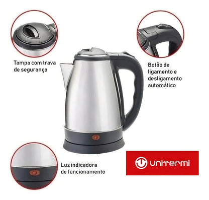 Chaleira Eletrica Atacama 1,8l - Unitermi 220V