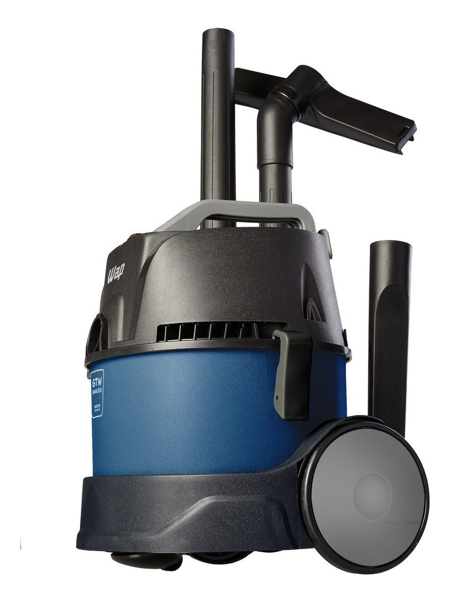 Aspirador de Pó e Água Wap GTW Bagless Potência de 1400w Azul e Preto 110V