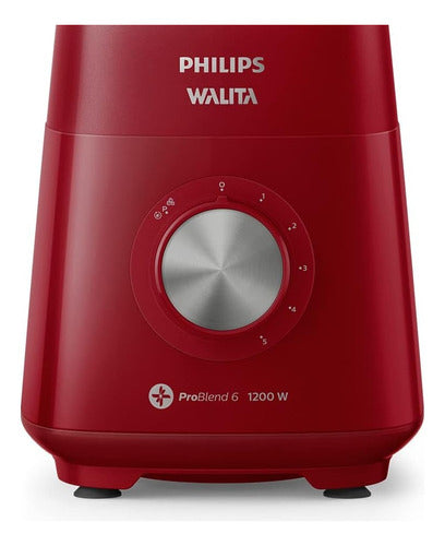 Liquidificador Série 5000 Philips Walita 1200w Ri2240 110v Cor Vermelho