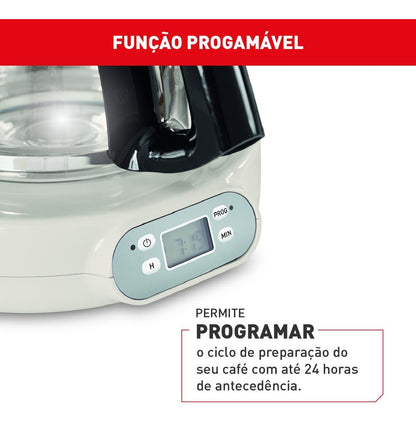 Cafeteira Arno Soleil Marfim Para Café Em Pó 127v Sfcm -110v