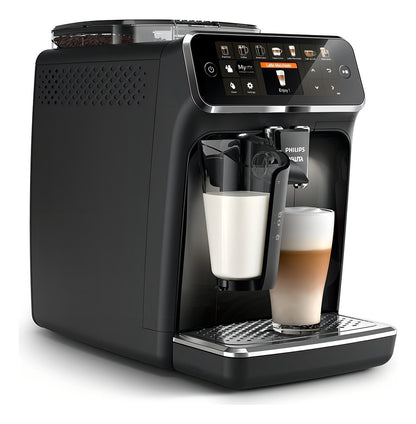 Maquina Expresso Cafeteira Philips Walita Automatica Com Moedor 12 Bebidas Touch Screen Lattego Elite 5441 Cor Preto 220v