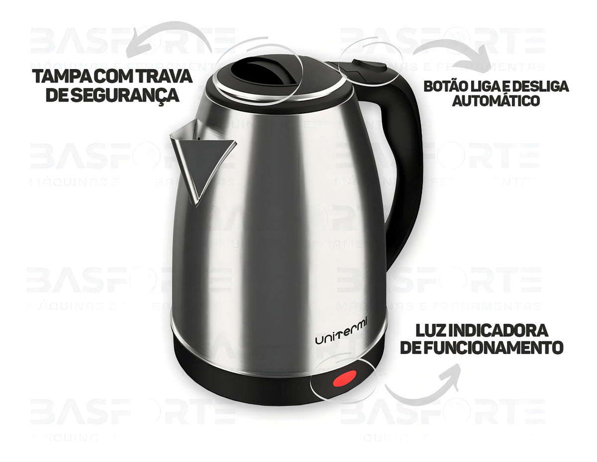 Chaleira Eletrica Atacama 1,8l - Unitermi 220V