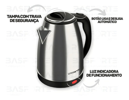 Chaleira Eletrica Atacama 1,8l - Unitermi 220V