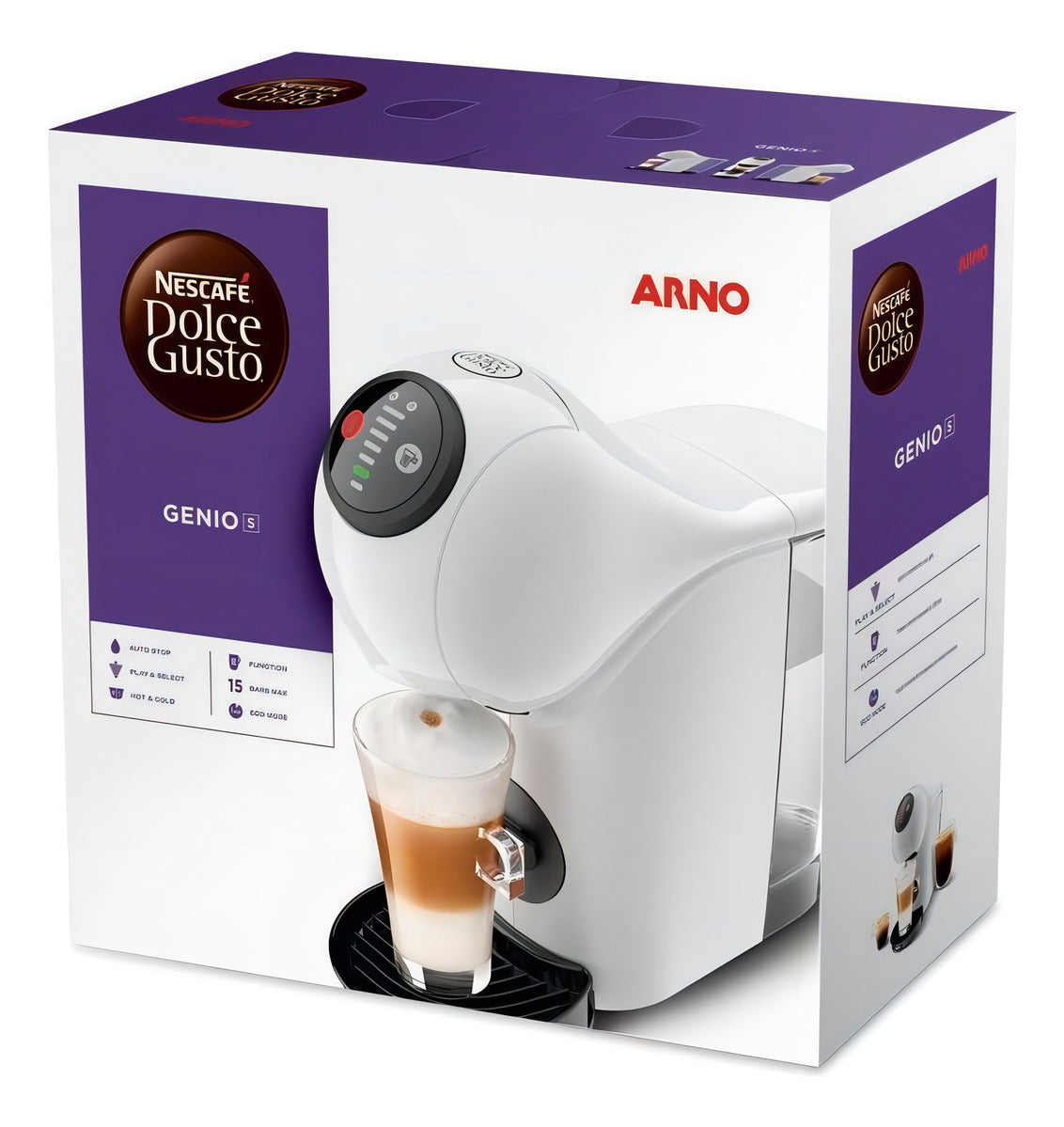 Cafeteira Nescafé Dolce Gusto Genio S Basic Dgs1 Branca Cor Branco 110V