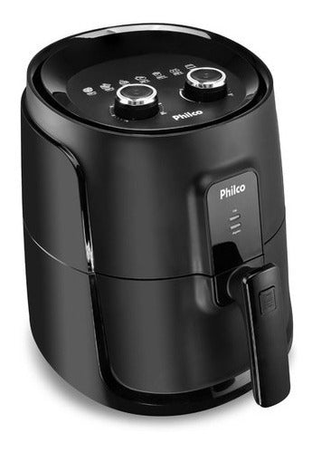 Fritadeira Elétrica Air Fryer Philco PFR15PG Gourmet Sem Óleo Black 4,4 Litros 1500W 110V Revestimento Antiaderente Maxx Gold