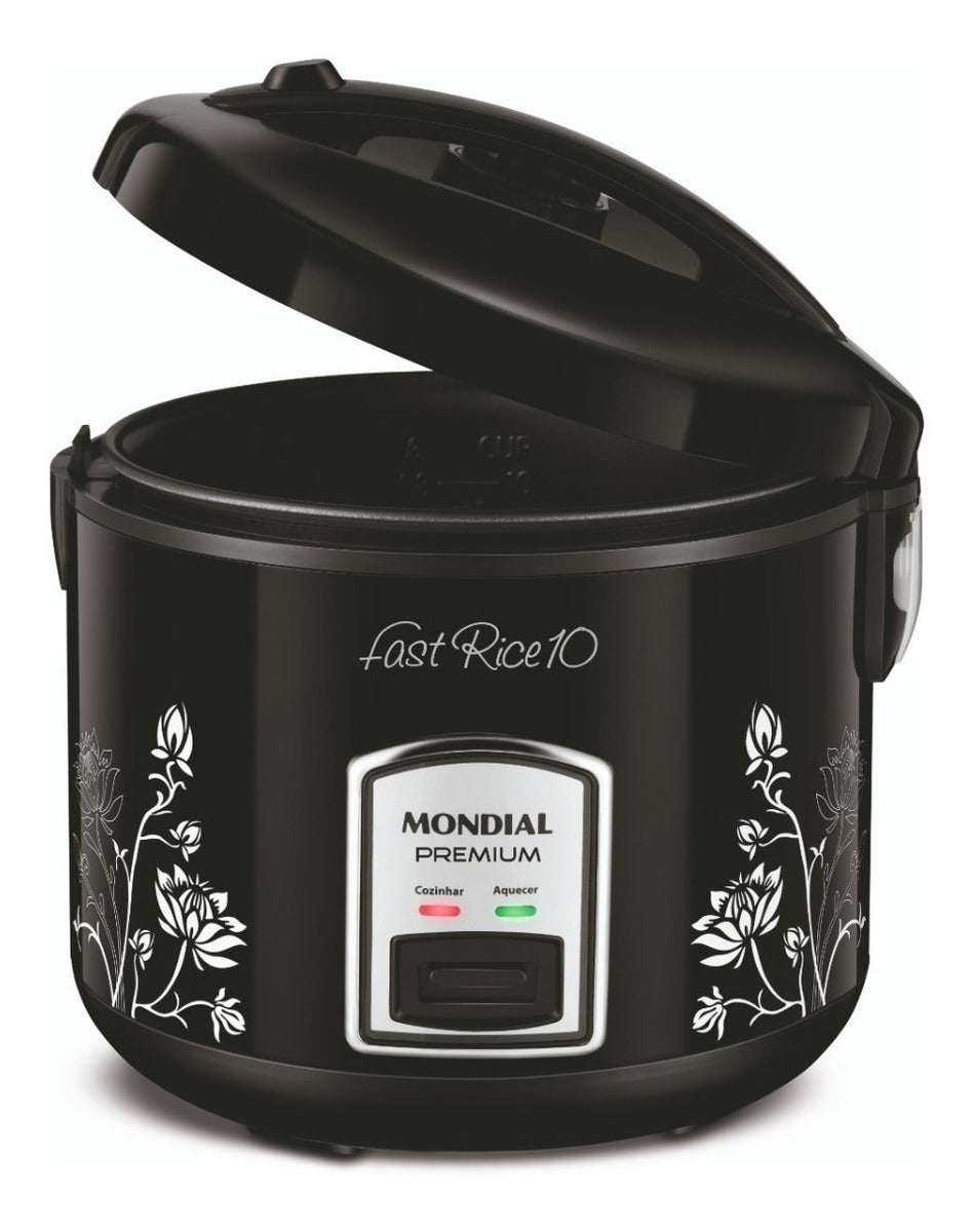 Panela Elétrica De Arroz 700w Pe-44 Preto Mondial 110v