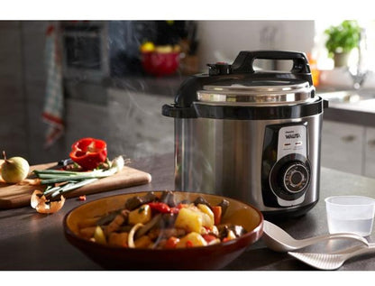 Panela elétrica a pressão Philips Walita RI3103 - Preto/Prata 220V 60Hz