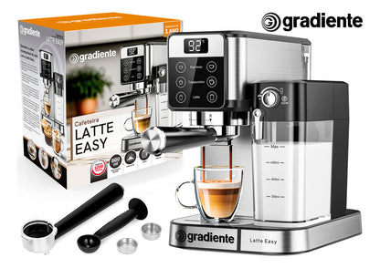 Cafeteira Espresso Latte Easy Inox Touch 110v Gradiente