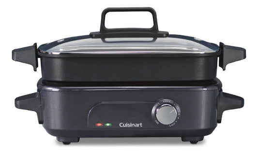 Grill Multi Cuisinart Cook In Gr-m3brb 1200w Preto 220v