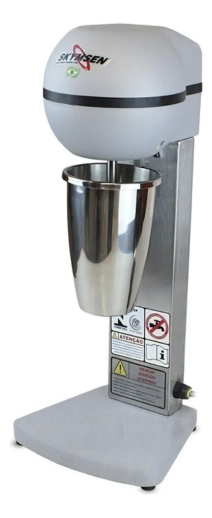 Batedor De Milk Shake Copo Inox 1 Haste Skymsen Sorveteira BMS-N cinza 220 V