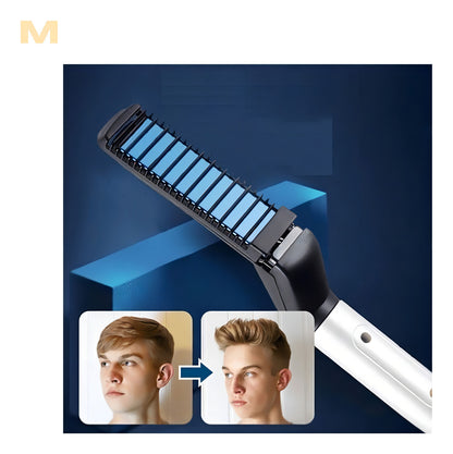 Chapinha Modelador Alisador De Cabelo Barba Masculino Bivolt 220V