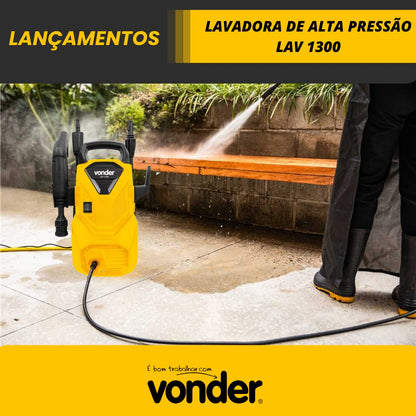 Lavadora De Alta Pressão Lav1300 1.300psi 127v/220v - Vonder