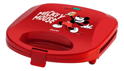 Sanduicheira Mickey Mouse Funny Plates Mallory - 127v Cor Vermelho