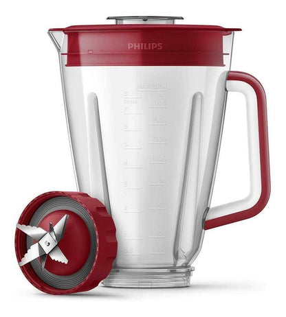 Liquidificador Série 5000 Philips Walita 1200w Ri2240 110v Cor Vermelho