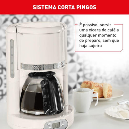 Cafeteira Arno Soleil Marfim Para Café Em Pó 127v Sfcm -110v