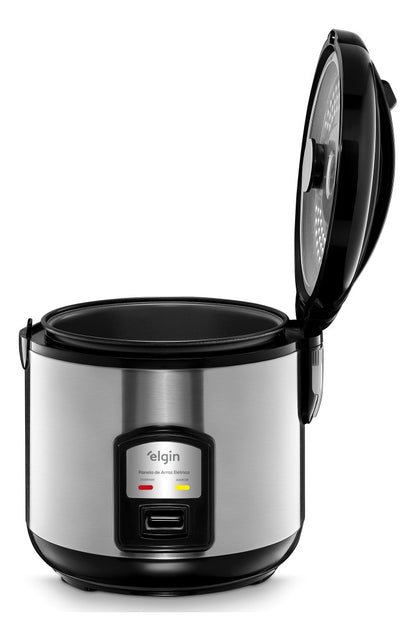 Panela Arroz Eletrica 10 Xicaras Inox 700w Gran Rizzo Elgin 220V