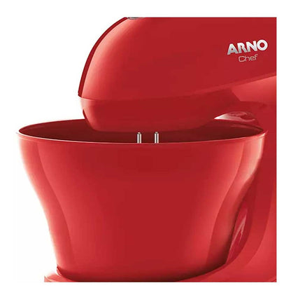 Batedeira Arno Chef 400w 5 Litros Vermelha Sm02 Cor Vermelho 220V