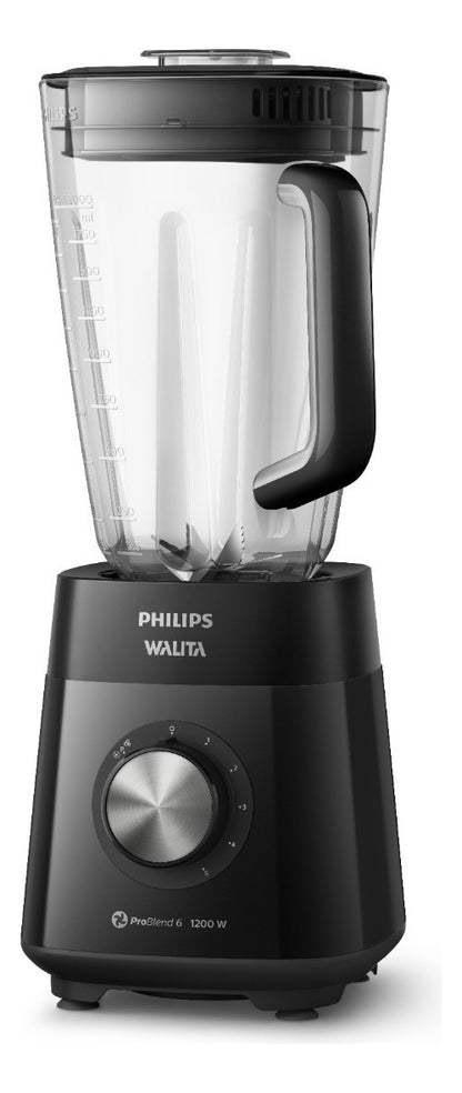 Liquidificador Série 5000 Philips Walita 1200w Ri2240 Jarra San Cor Preto 110v