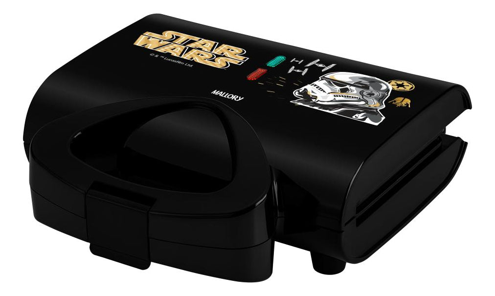 Sanduicheira Grill Disney Mallory Star Wars Empire Plates Cor Preto 220V