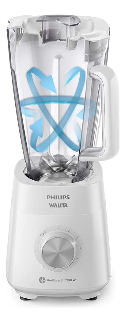 Liquidificador Série 5000 Philips Walita 1200w Ri2240 110v Cor Branco